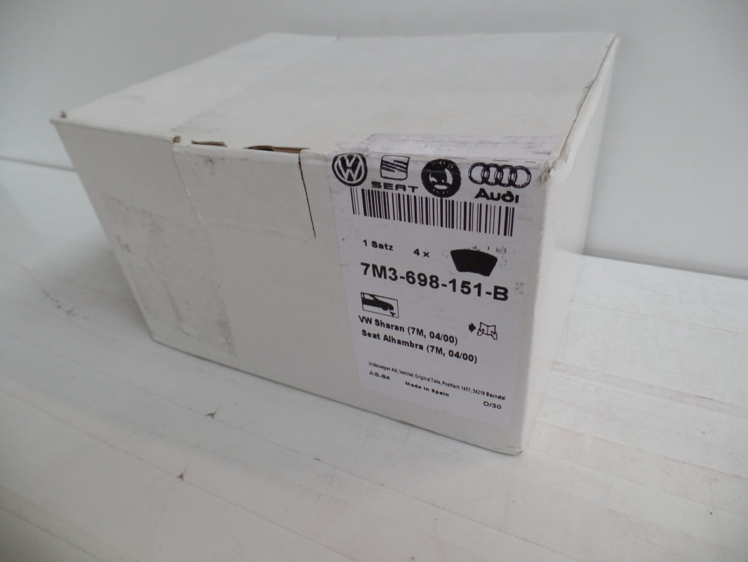 Original VW Sharan SEAT Alhambra Bremsbeläge Bremsklötze vorne 7M3698151B