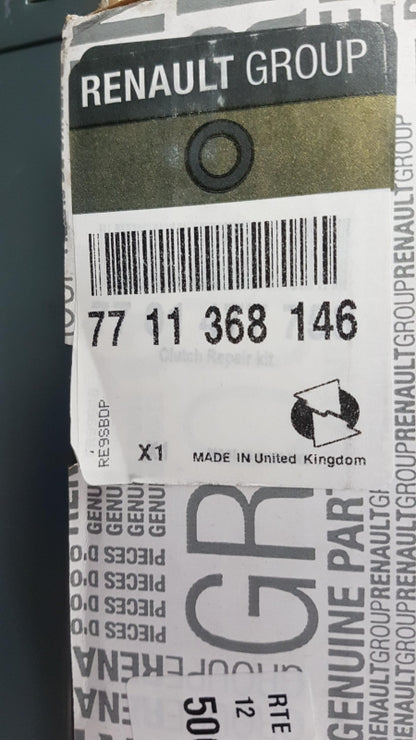 Original OE RENAULT Kupplungssatz 7711368146
