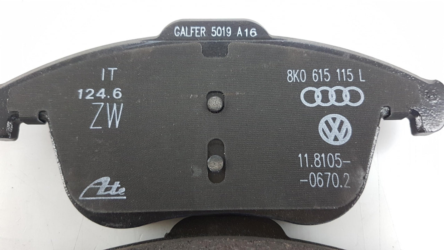 Original AUDI A5 S5 8T A4 S4 8K Bremsbeläge Vorne 8K0698151F