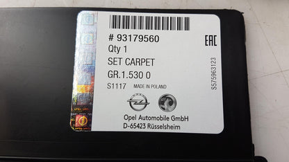 Original OE OPEL Fußmattensatz 93179560