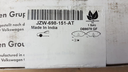 Original OE Volkswagen Bremsbeläge JZW698151AT
