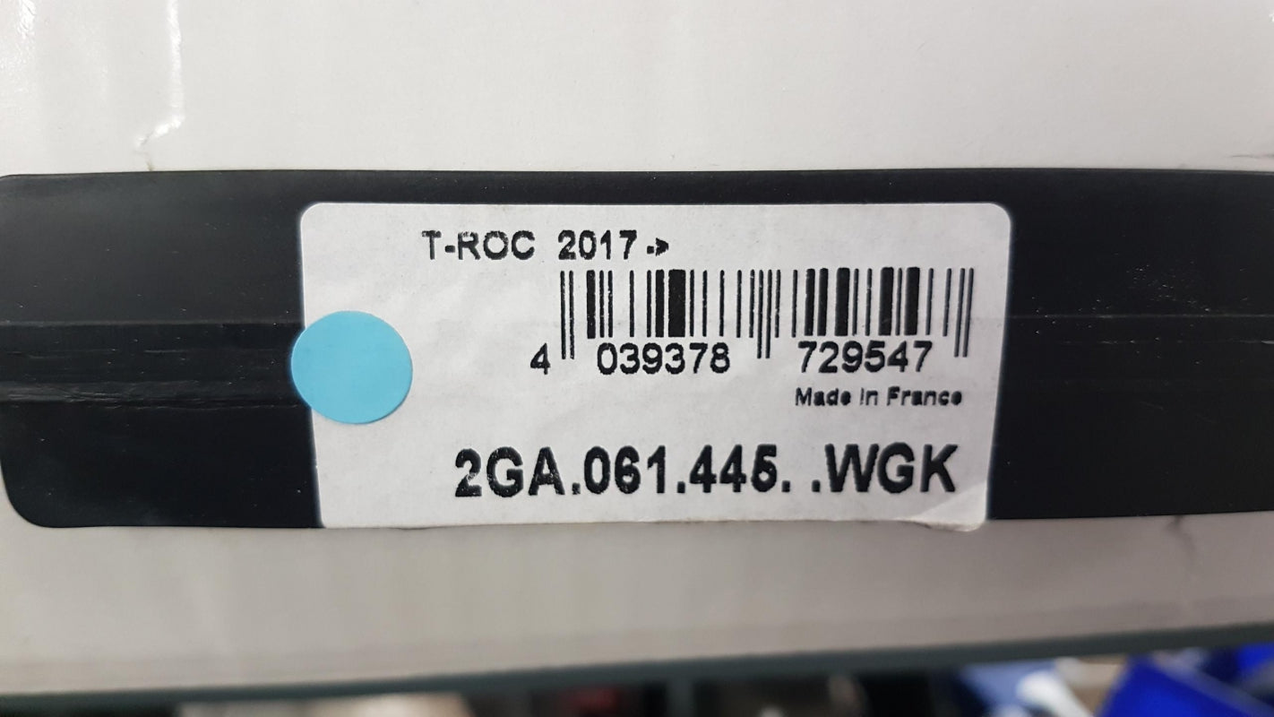 Original VW T-Roc '18-'20 Fußmattensatz 4-teilig Textil 2GA061445WGK