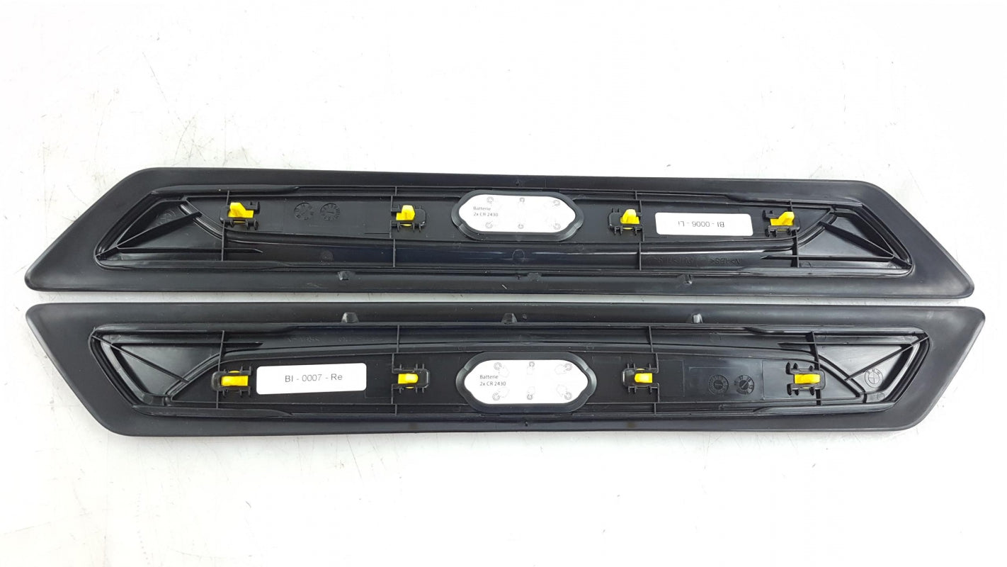 Original BMW 3er F30 F31 F34 Einstiegsleisten Satz LED 51472408857