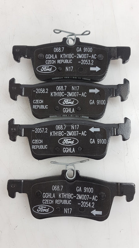 Original FORD Fiesta Mk7 2017 > Bremsbeläge Hinten 2123543