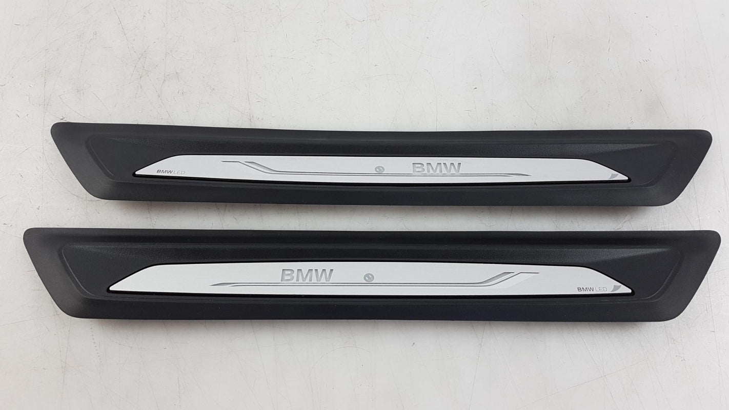 Original BMW 3er F30 F31 F34 Einstiegsleisten Satz LED 51472408857