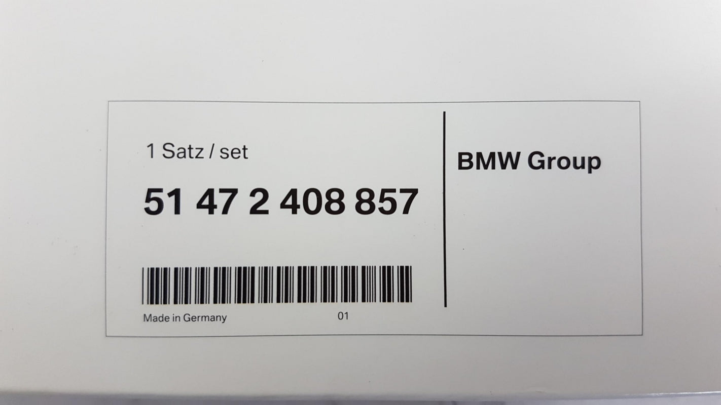Original BMW 3er F30 F31 F34 Einstiegsleisten Satz LED 51472408857