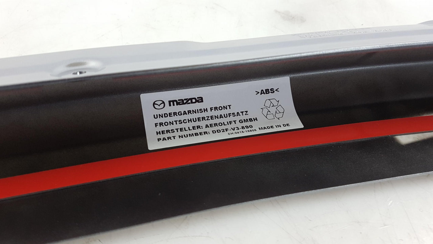 Original MAZDA CX-3 DK 2015> Unterfahrschutz vorne silber DD2FV3890