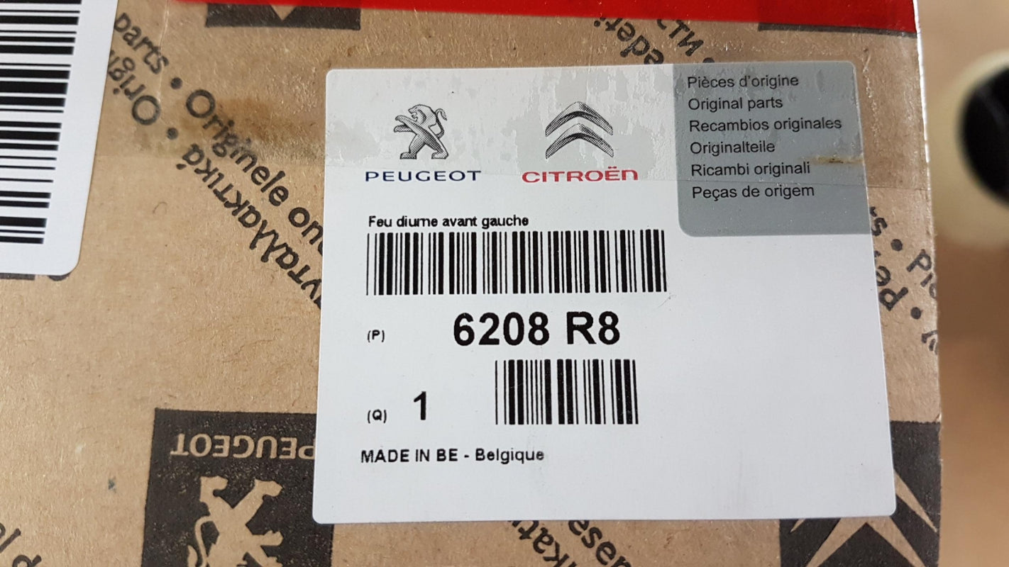Original CITROEN DS3 2009-2015 Tagfahrlicht Links 6208R8