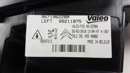 Original CITROEN DS3 2009-2015 Tagfahrlicht Links 6208R8