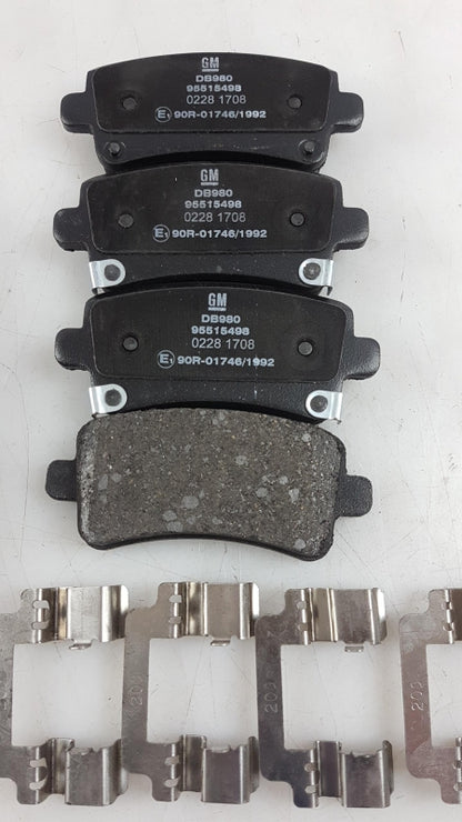 Original OPEL Insignia Bremsensatz Bremsscheiben mit Bremsbeläge hinten 95516092