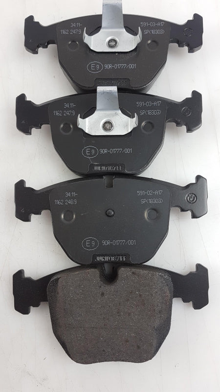 Original BMW 5' E39 7' E38 X5 E53 Bremsbeläge Asbestfrei Vorne 34116761252