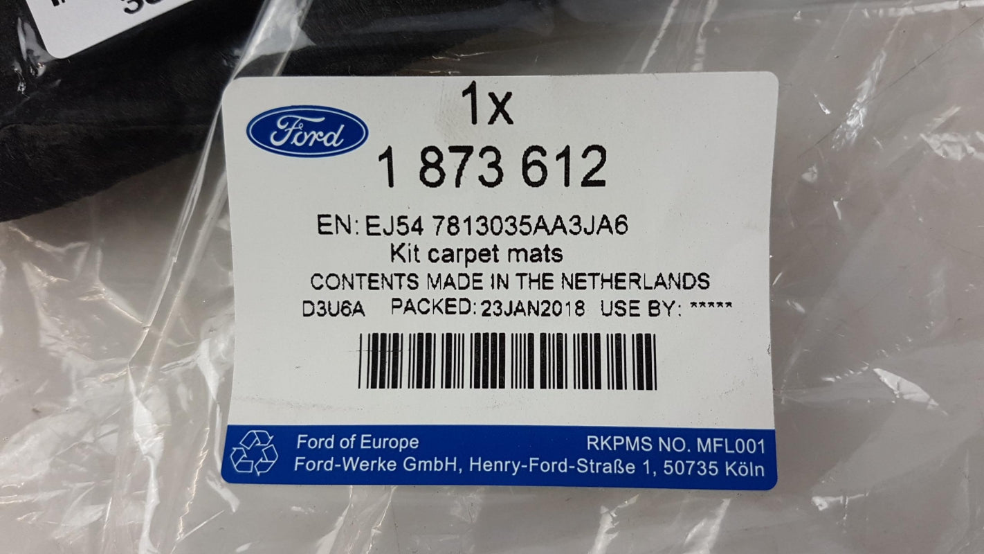 Original OE FORD Fußmattensatz 1873612
