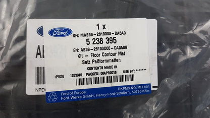 Original FORD Ranger 2011-2022 Fußmattensatz (5 Stück) Gummi 5238395
