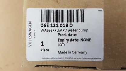 Original VW Touareg 7L 2007-2010 AUDI A6 2005-2011 4F Wasserpumpe 06E121018D