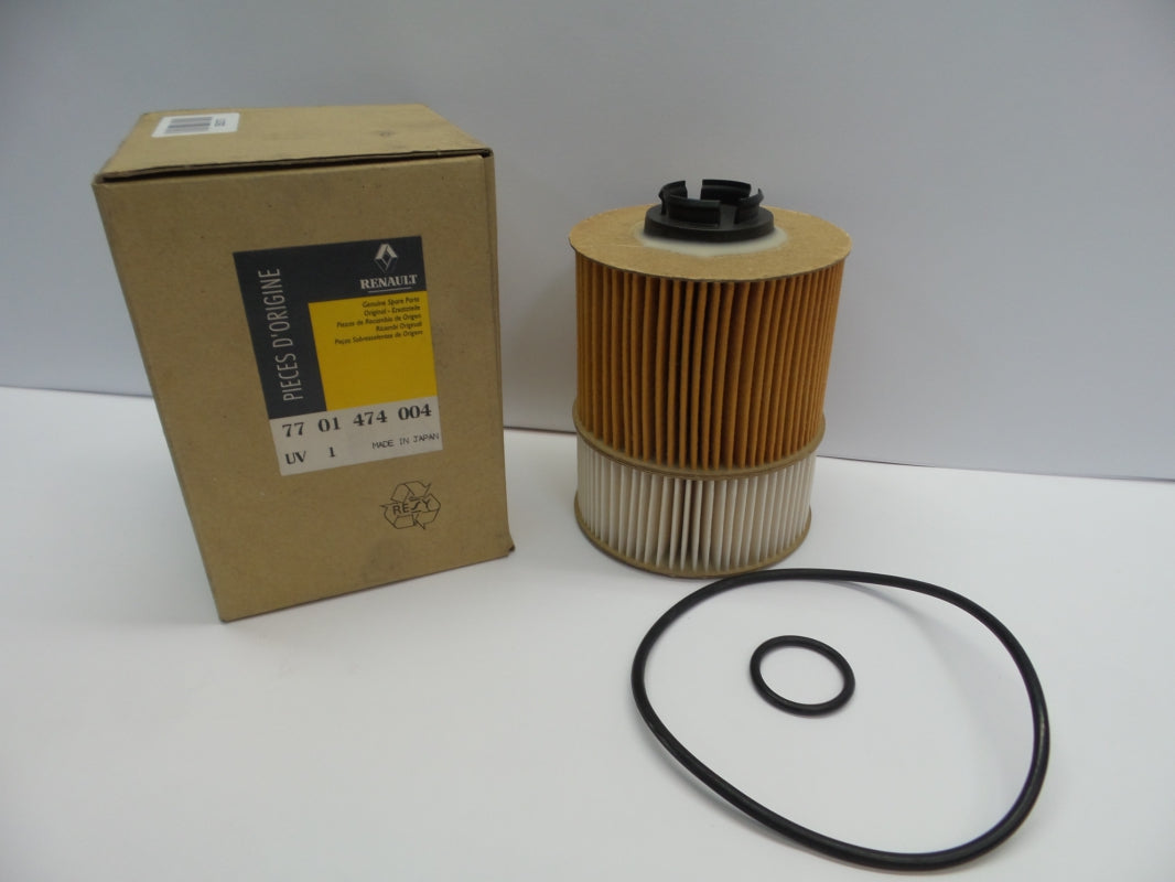 Original RENAULT Espace IV 2002-2015 Motor Ölfilter mit Dichtungen 7701474004