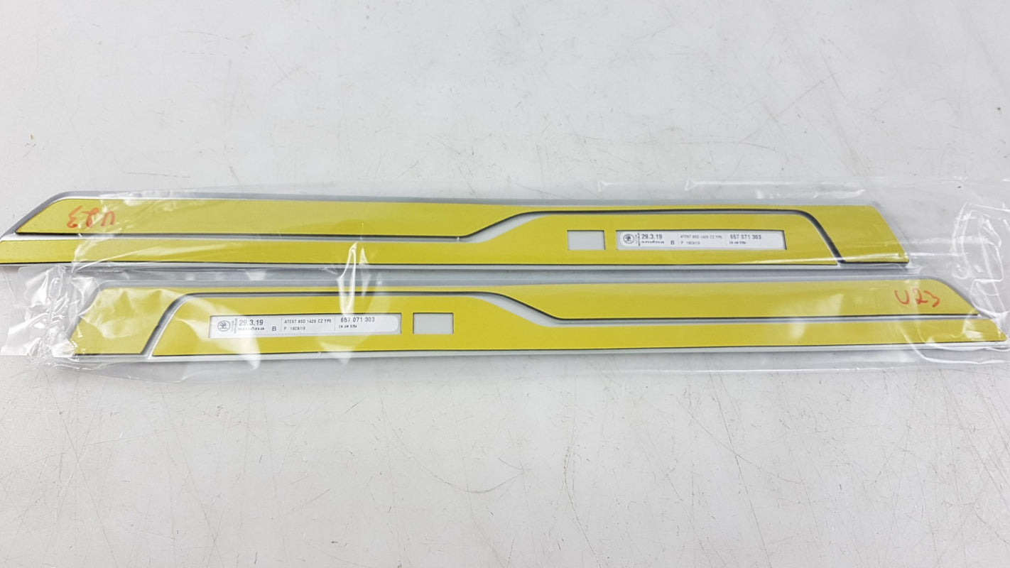 Original OE Volkswagen Einstiegsleisten Satz 657071303
