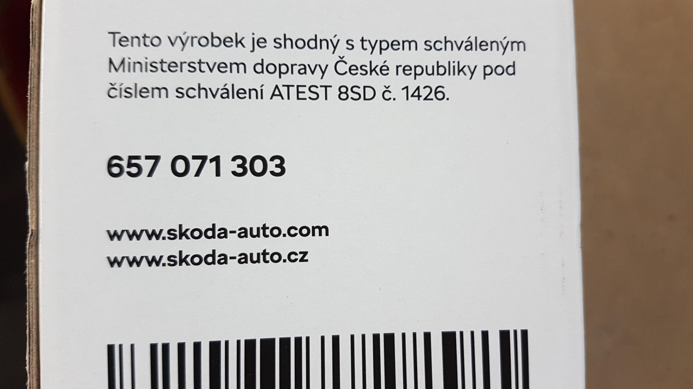 Original OE Volkswagen Einstiegsleisten Satz 657071303
