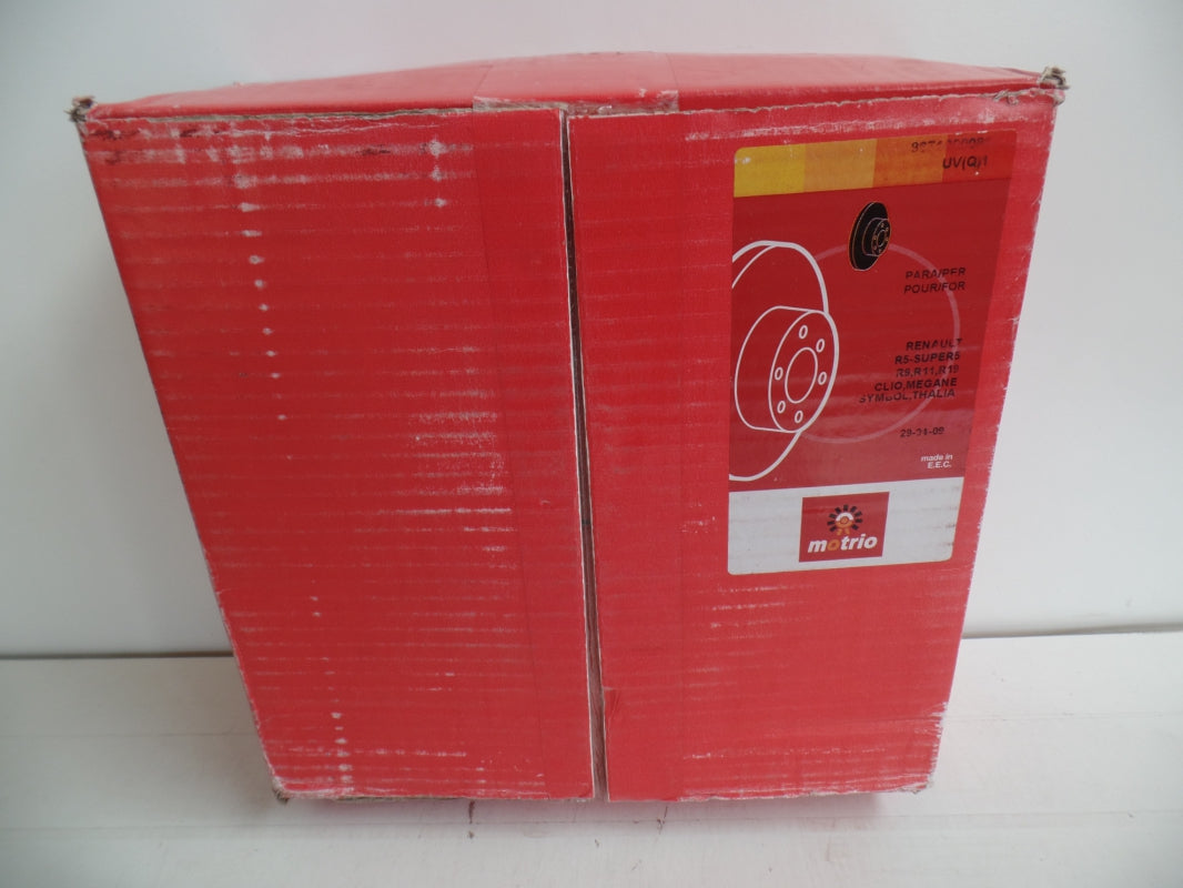 MOTRIO für RENAULT R11 R19 Clio Megane Symbol Bremsscheibensatz Vorne 8671000085