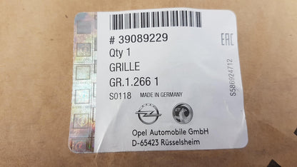 Original OPEL Astra-K Kühlergitter Lüftungsgitter Vorne 39089229