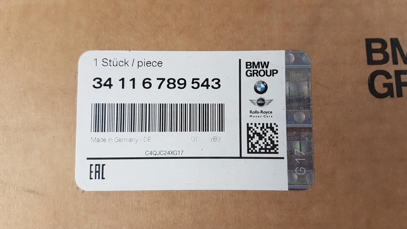 Original BMW 5' F07 6' F06 7' F01 F02 F04 Bremsscheibe vorne links 34116789543