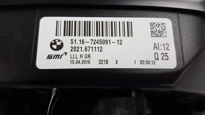 Original BMW 3' F30 F31 F35 Außenspiegel Beheizt Links 51167245091