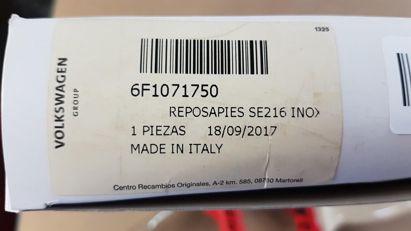 Original SEAT Arona (2021-2024) Fußstütze 6F1071750