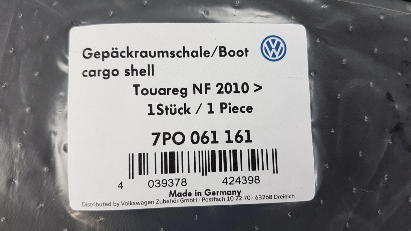 Original OE Volkswagen Gepäckraumwanne 7P0061161