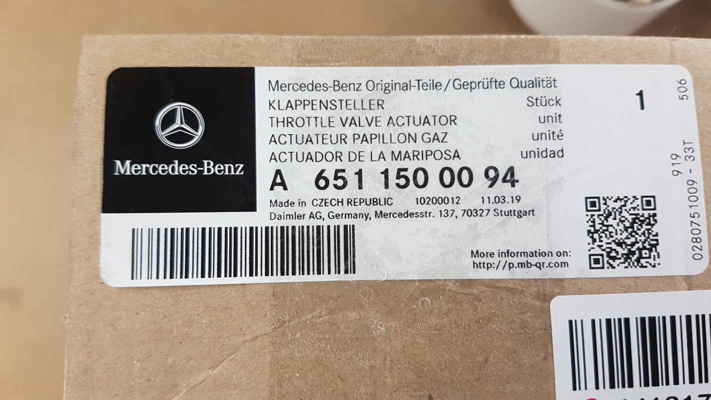 Original OE MERCEDES-BENZ Stellantrieb A6511500094