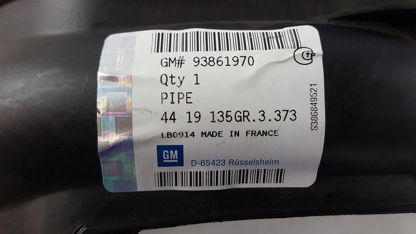 Original OE OPEL Ladeluftschlauch 93861970