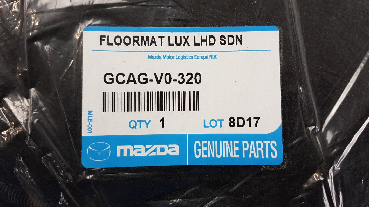 Original OE MAZDA Fußmattensatz GCAGV0320