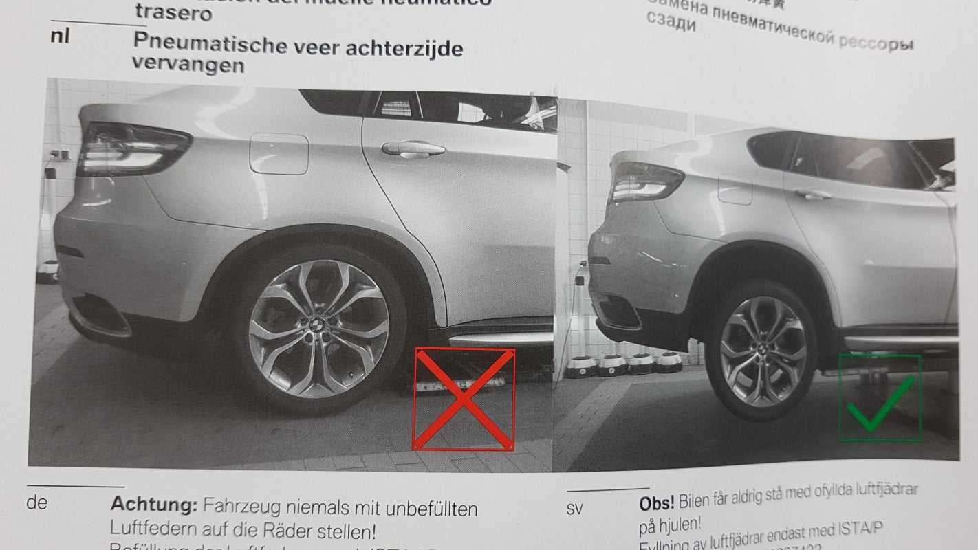 Original BMW 5' F07 GT 5' F11 Luftfeder hinten 37106781843