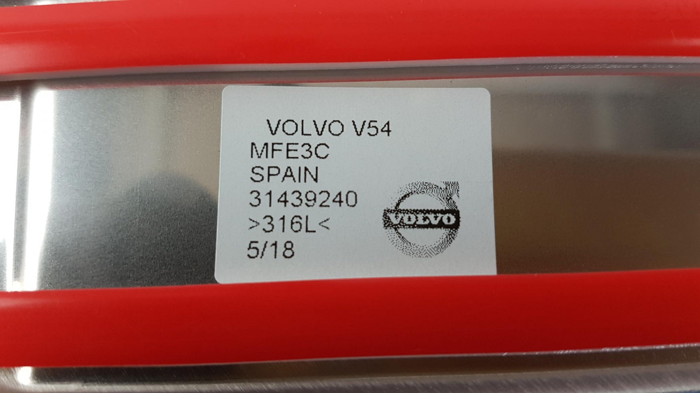 Original VOLVO V90 2017-2023 Ladekantenschutz Rostfreier Stahl 31439240