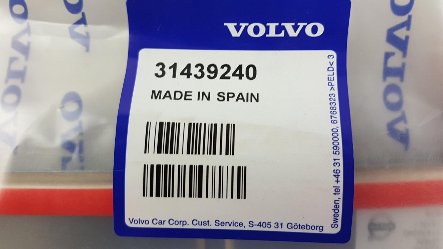 Original VOLVO V90 2017-2023 Ladekantenschutz Rostfreier Stahl 31439240