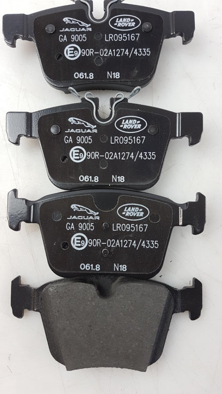 Original LAND ROVER Discovery Sport RR Evoque 16-'17 Bremsbeläge Hinten LR095167