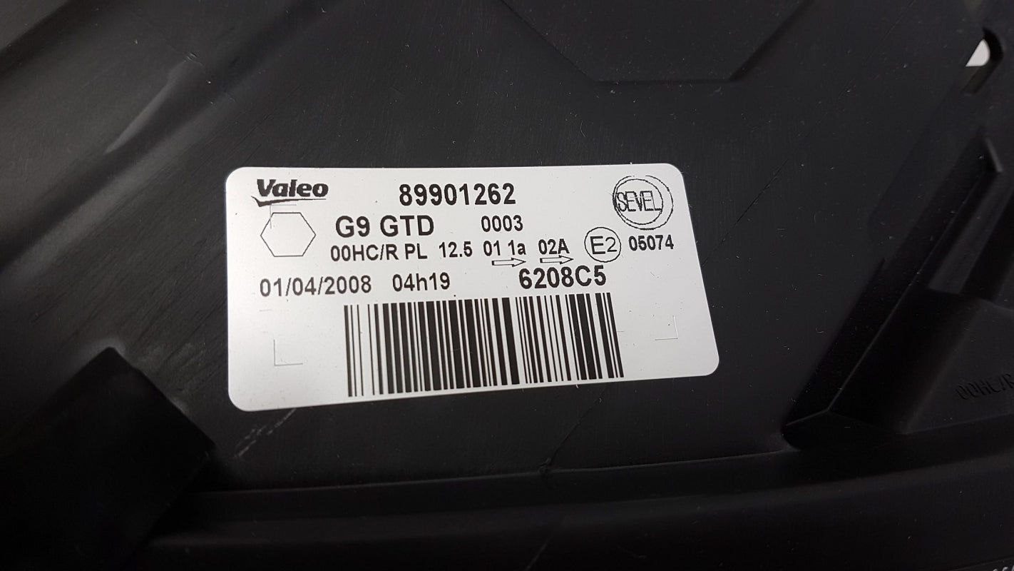 Original FIAT Scudo '07-'16 Hauptscheinwerfer Frontlicht links 1400455580