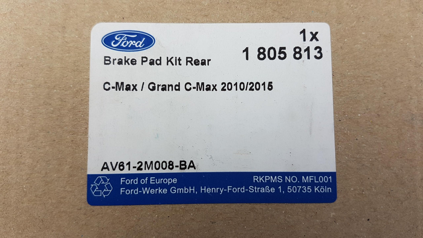 Original OE FORD Bremsbeläge 1805813