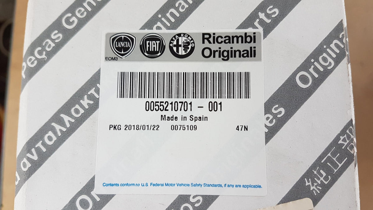 Original OE FIAT AGR Kühler 55210701