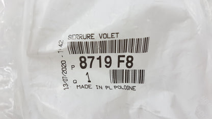 Original OE Peugeot Heckklappenschloss 8719F8