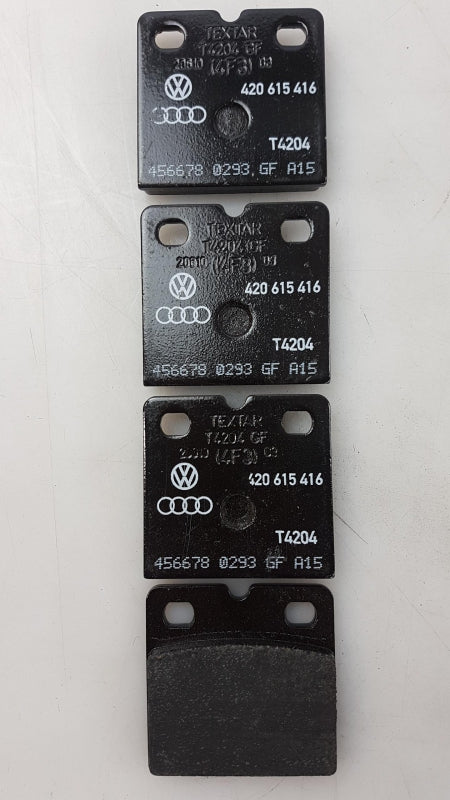 Original AUDI R8 07-15 LAMBORGHINI Gallardo 09-14 Bremsbeläge hinten 420698451D