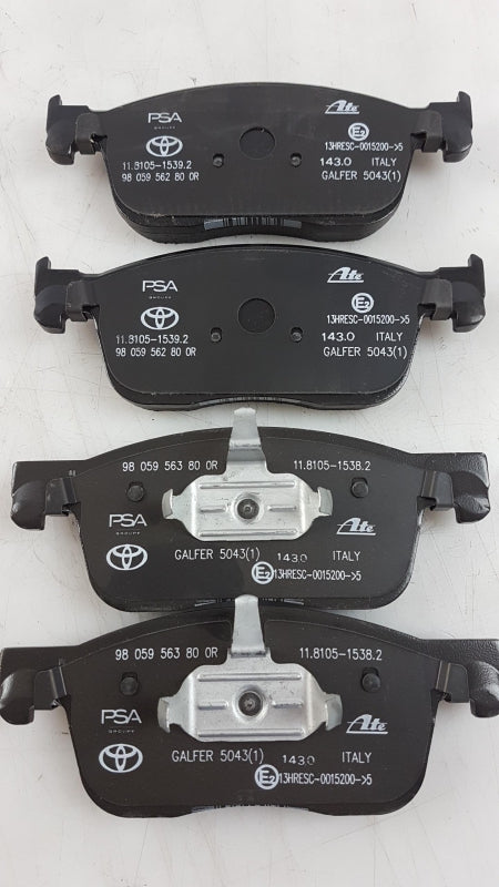 Original PEUGEOT Expert CITROEN Jumpy Front Brake Pads 1613260780 