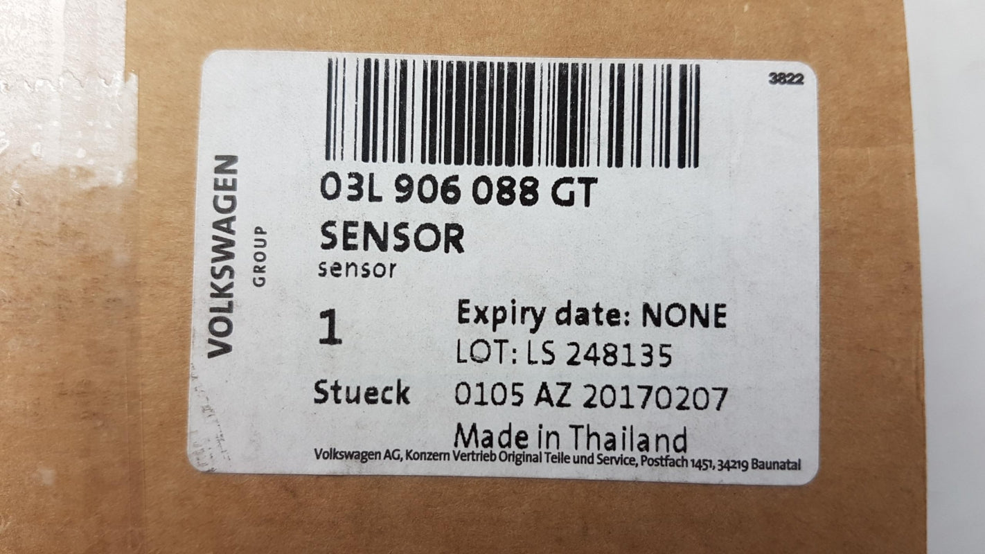 Original VW Ameo Polo SKODA Rapid SEAT Ibiza Abgastemperatursensor 03L906088GT