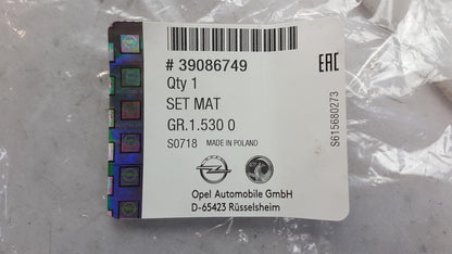 Original OPEL Vivaro-B Fußmattensatz Velours (2 Stück) 39086749