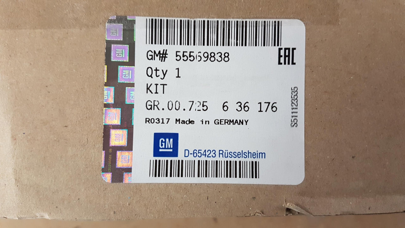 Original OPEL Astra-H '04-'14 Zafira-B '05-'15 Steuerkettensatz 55569838