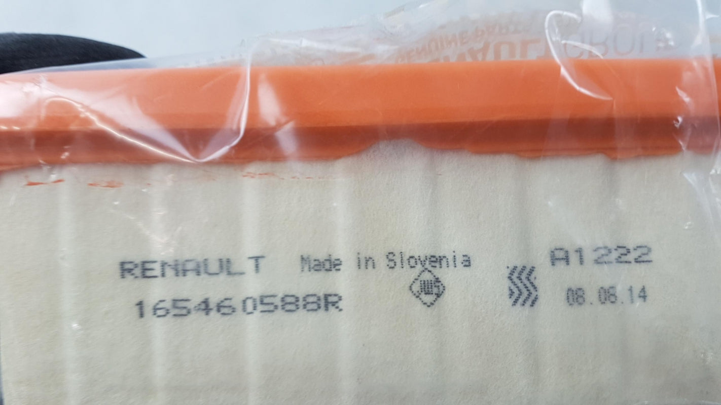 Original OE RENAULT Luftfilter 165460588R