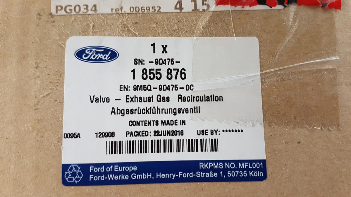 Original OE FORD AGR-Ventil 1855876