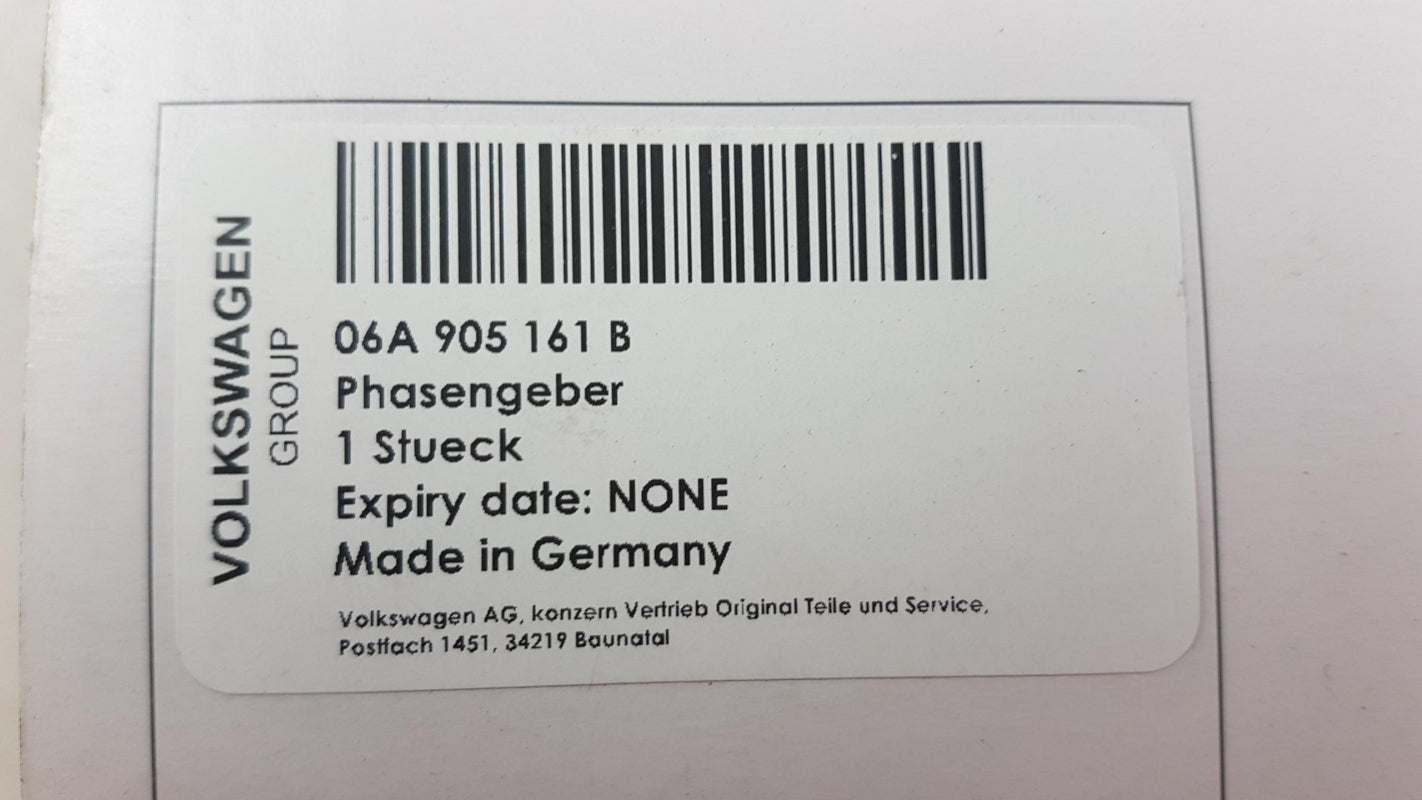 Original OE Volkswagen Nockenwellensensor 06A905161B