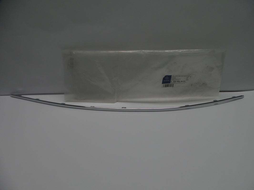 Original MERCEDES-BENZ W204 Stoßstangen Zierleiste hinten mitte A2048853621