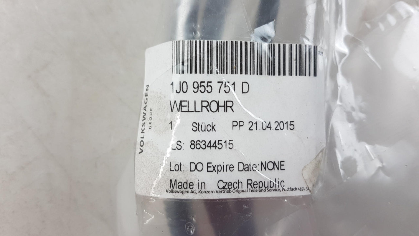 Original OE Volkswagen Rohr 1J0955751D