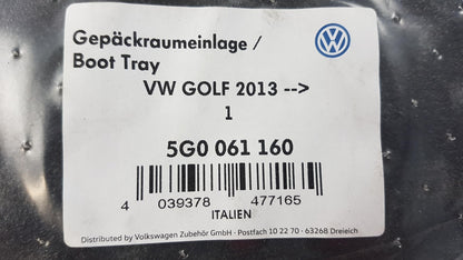 Original OE Volkswagen Gepäckraumwanne 5G0061160