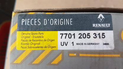 Original RENAULT Clio I (1990-1998) Bremsbackensatz Hinten 7701205315